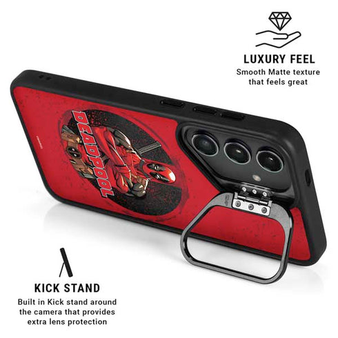 Marvel Deadpool Wade Wilson Galaxy S25 Ultra Kickstand Case